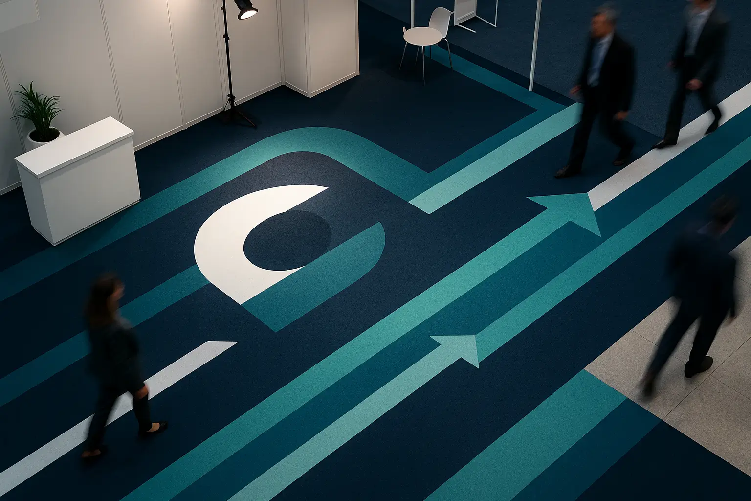 moquetas personalizadas para eventos