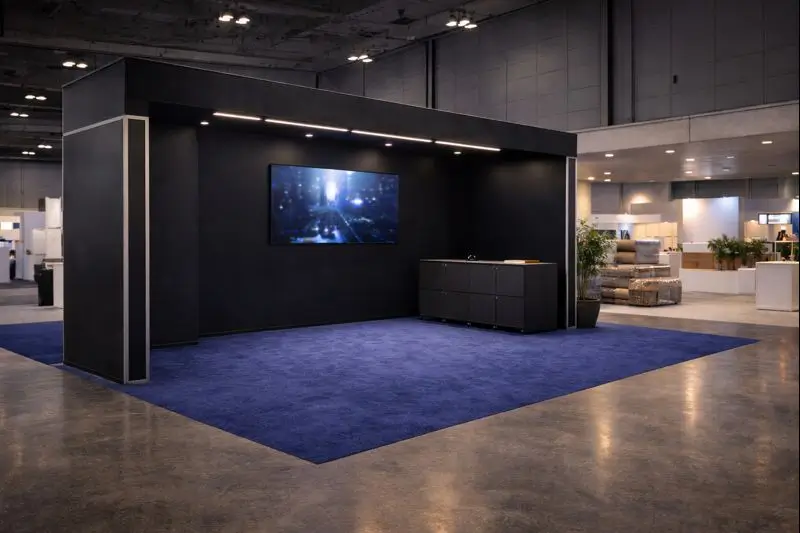 Azul índigo y negros profundos