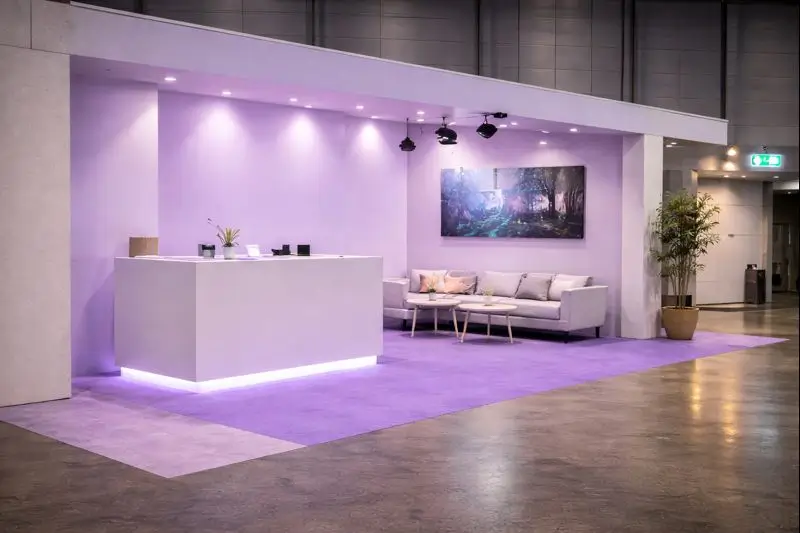 Lavandas suaves y violetas digitales