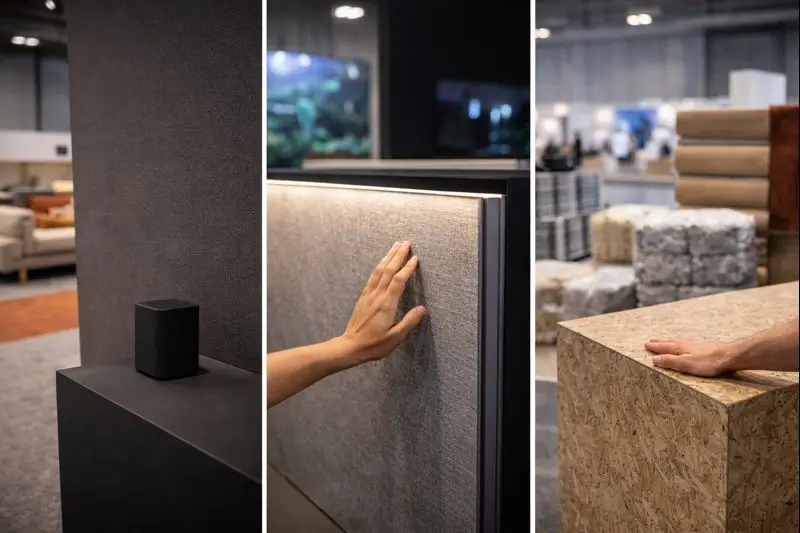 Materiales para stands de feria en 2026