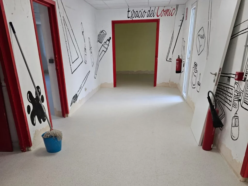 Escuela infantil – Instalación de pavimento PVC en Madrid
