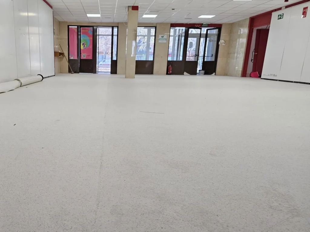 Escuela infantil – Instalación de pavimento PVC en Madrid