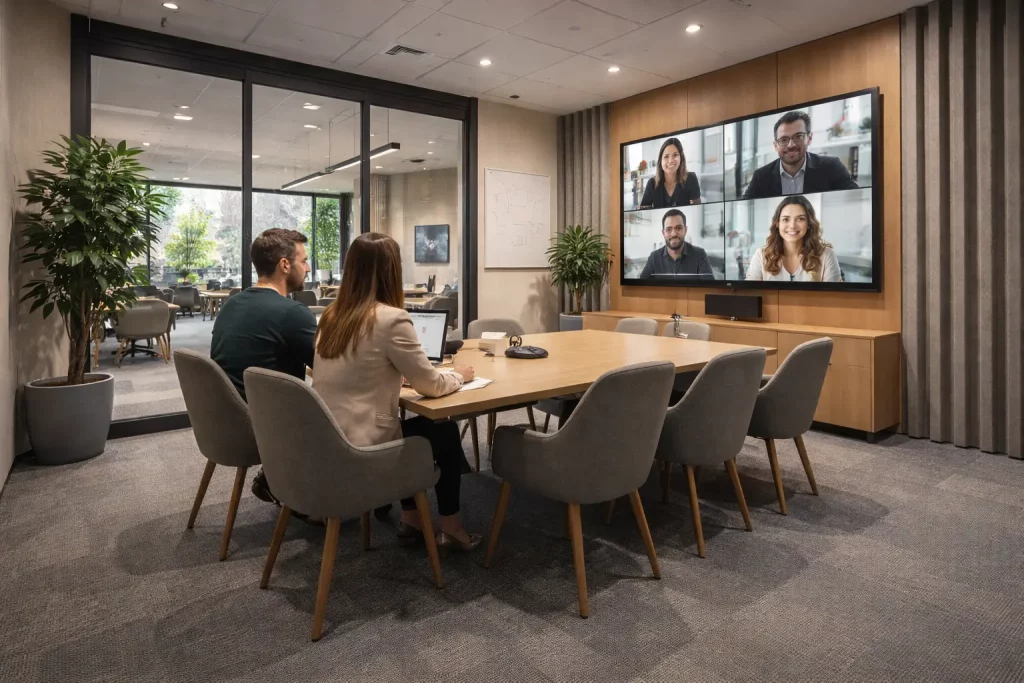 moqueta acústica para oficinas